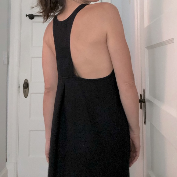 First Rite Black Linen Dress Sz. 8/L - fabulous rare dress - Picture 15 of 17